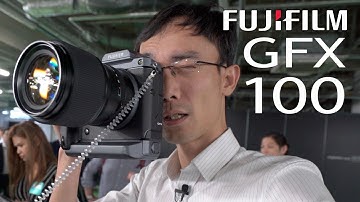 Fujifilm GFX 100 Megapixels Medium Format Mirrorless First Lok at Fujikina 2019
