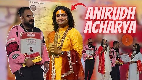 Manish Jain with Anurudh Acharya ji | JJ Communication