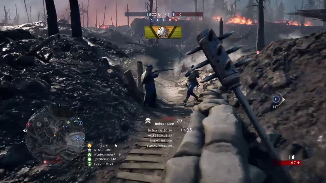 CLEANING UP ON BATTLEFIELD1:CUBUPPERCUT
