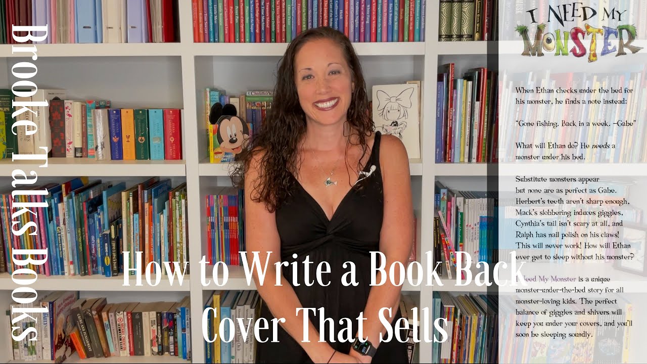 How to Write a Book Back Cover that Sells YouTube
