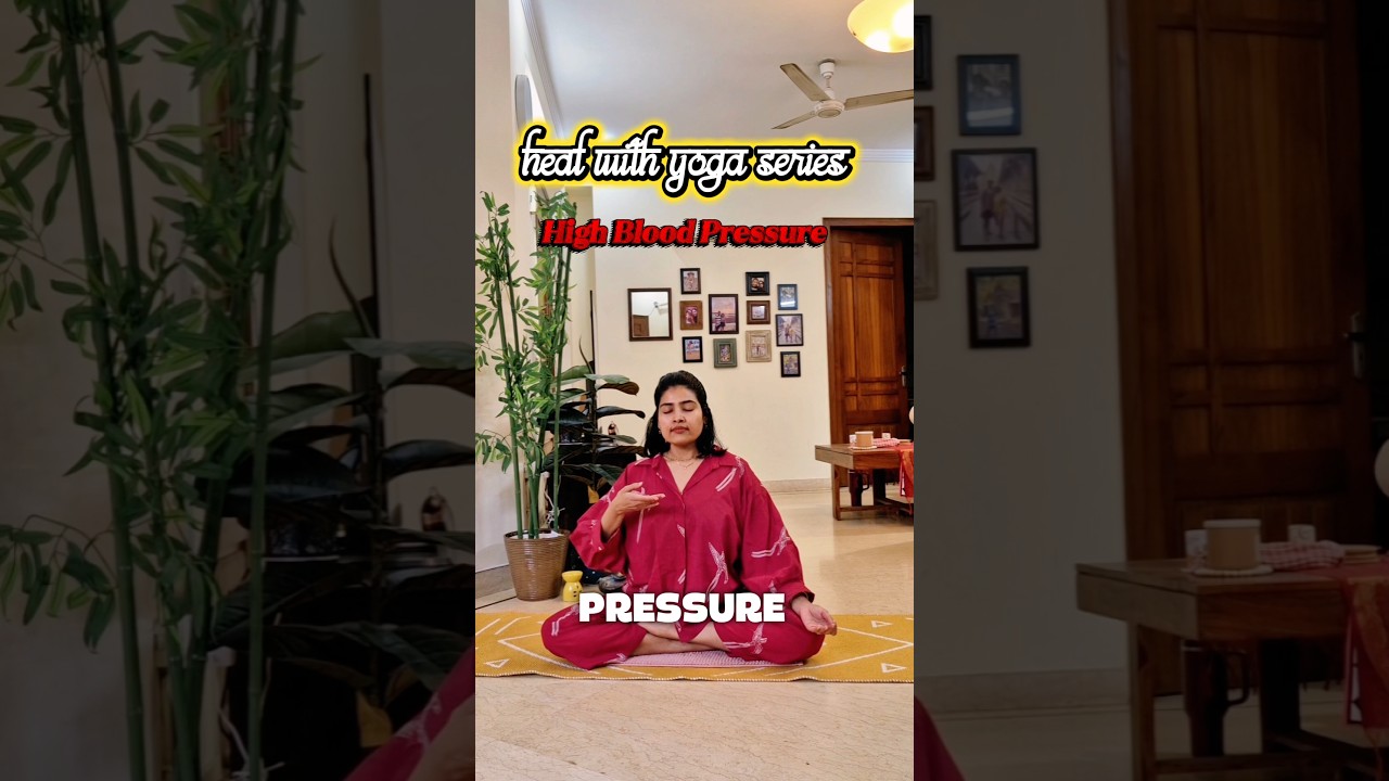 Yoga for High Blood Pressure | Pranayama to Lower BP | Heal with Yoga Ep.10 