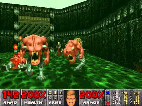 original doom graphics