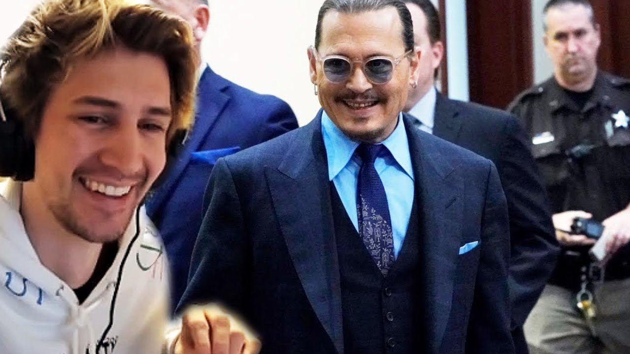 Johnny Depp’s Reaction to Major Win Against Amber Heard | xQc Reacts