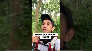 Masker untuk mendaki gunung dan cuaca dingin #shorts #pendakiangunung #hiking #mendakigunung