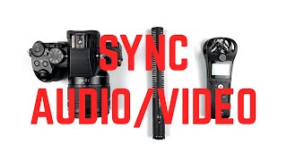 AUTOMATICALLY SYNC AUDIO TO VIDEO IN FINAL CUT PRO | Synchronize External Audio to Video in FCPX