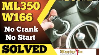 mercedes ml350 2013 no crank no start fixed [error u012087]