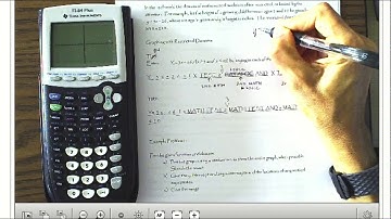 HPC U1 2 Notes Video pt 2 TI84 example