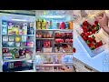 fridge clean out + restocking 🍓🫐 | satisfying refresh ✨