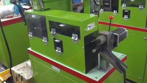 YFM-101DCA Auto plastic zipper gapping machine by computer control