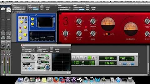 Focusrite Forte Suite Comp (RTAS) -vs- Focusrite Red 3 Compressor (AAX)