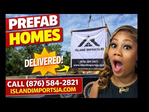 Live On-Site Prefab Housing Installation in Clarendon, Jamaica 🇯🇲 | Part 1