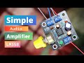 Simple Audio Amplifier Circuit using  LM386