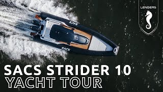 NEW SACS Strider 10 RIB motor yacht for sale | Motor Yacht Walkthrough - Lengers Yachts