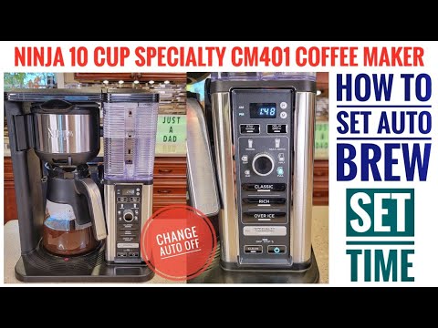 How to set timer on ninja dual brew pro｜TikTok Search