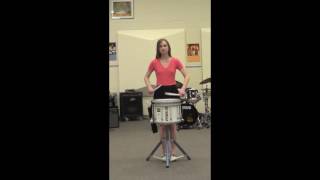 Alma Drumline Audition 2016