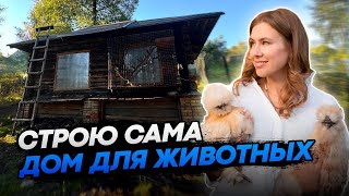 картинка: СТРОЮ САМА ДОМ ДЛЯ ЖИВОТНЫХ, получиться?