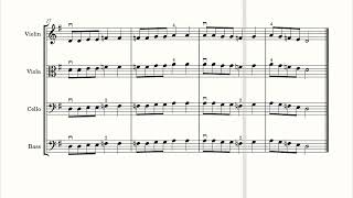 Essential Elements for Strings No. 129. A - G - F♮ - E - D Profile