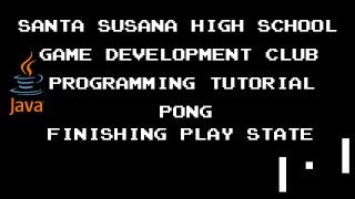 Programming Tutorial 13 - Pong - 7 - Finishing Play State