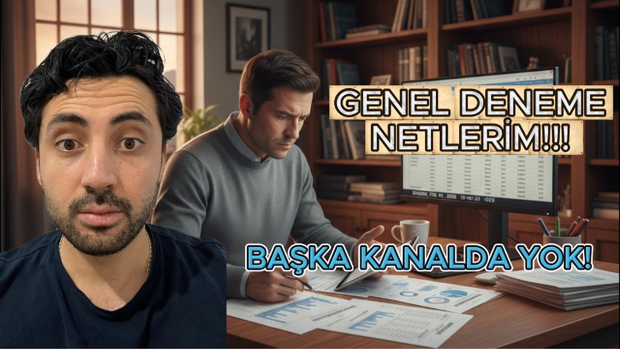 96.88 PUAN ALDIĞIM YIL GENEL DENEME SONUÇLARIM NASILDI? SİZİ SON DERECE RAHATLATACAK BİLGİLER!