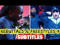 Best rebuttals and freestyles in battle rap part 3 subtitles  masked inasense