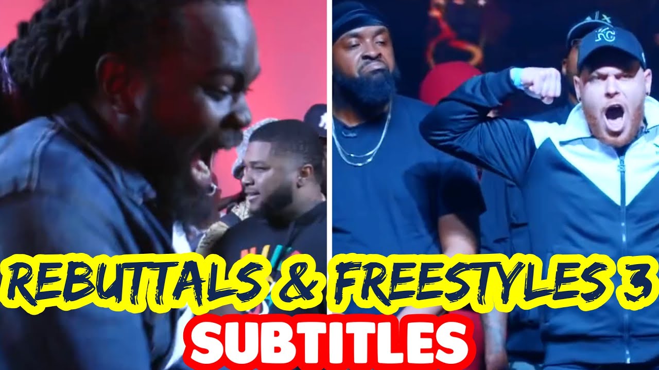 Best Rebuttals And Freestyles In Battle Rap PART 3 SUBTITLES | Masked Inasense