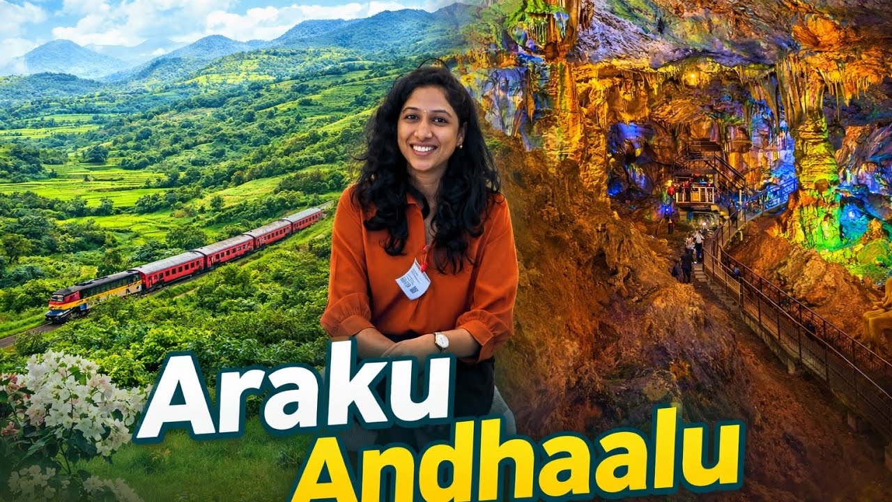 Araku Andhaalu #viral #travel #trending #love #araku #borracaves 