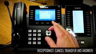 Receptionist Training: Cancel Transfer (No Answer)