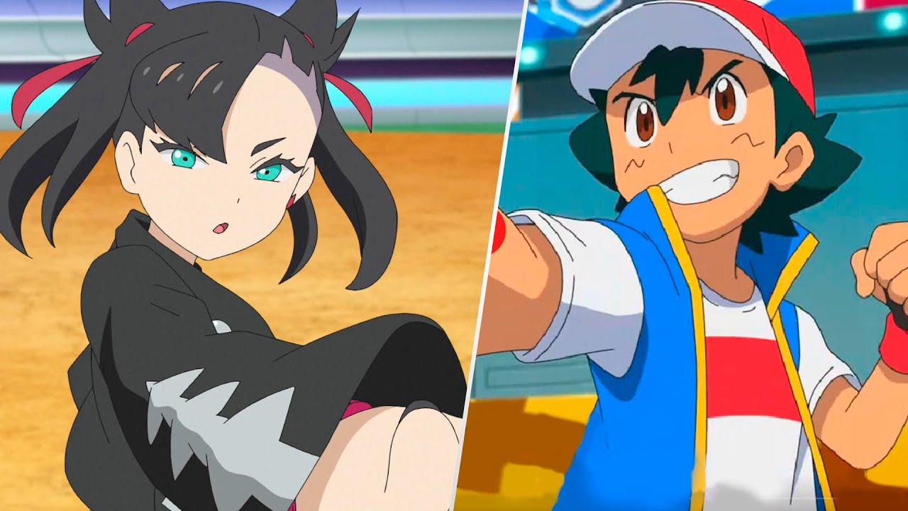 ◓ Anime Pokémon Journeys (Pokémon Jornadas Supremas) • Episódio 99: Marnie  de Spikemuth!