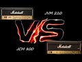 Marshall JVM 210 vs JCM 800 - Metal