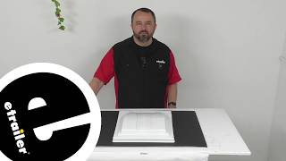 Review of RV Designer RV Vents and Fans - Replacement White Vent Lid Elixir Pre-1994 - RD72SR