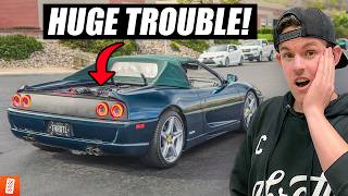 Rebuilding Our Abandoned FERRARI F355! (Gated Manual) - Part 4 Transmission Trouble!