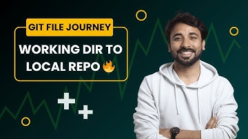 Git Working Directory, Staging Area & Local Repository Explained in Hindi | How Git Track Your Files