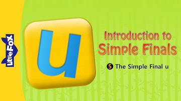 Introduction to Simple Finals 5: The Simple Final u | Chinese Pinyin | Chinese | By Little Fox