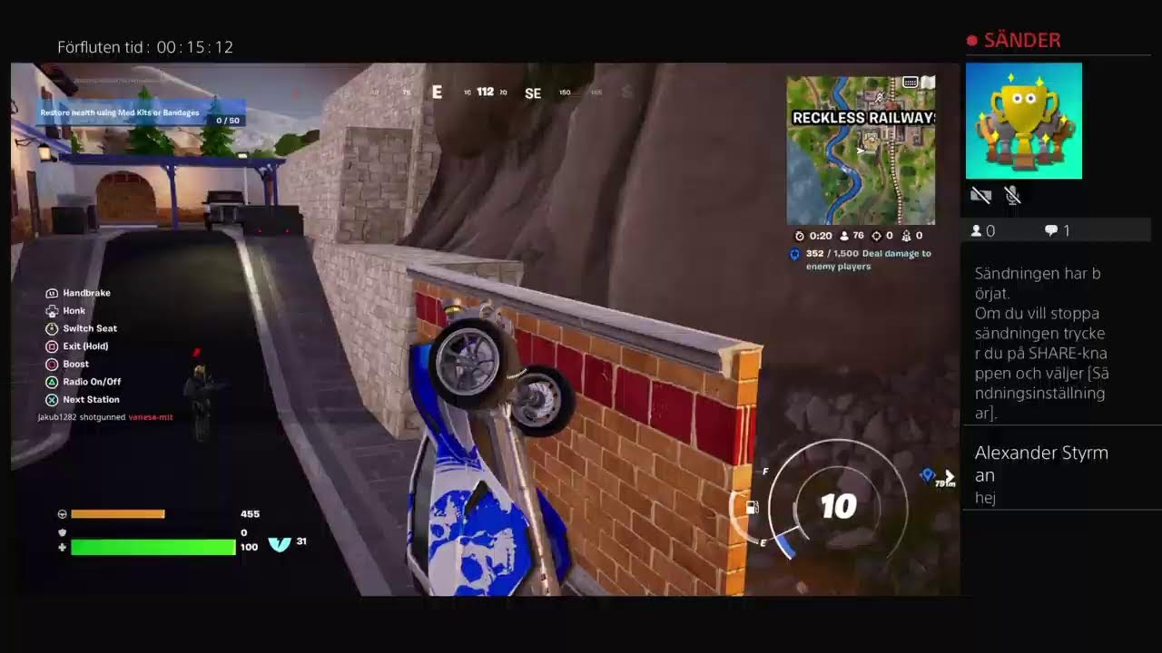 Nerdeventss PS4-livesändning, www.discord.nerdevents.se