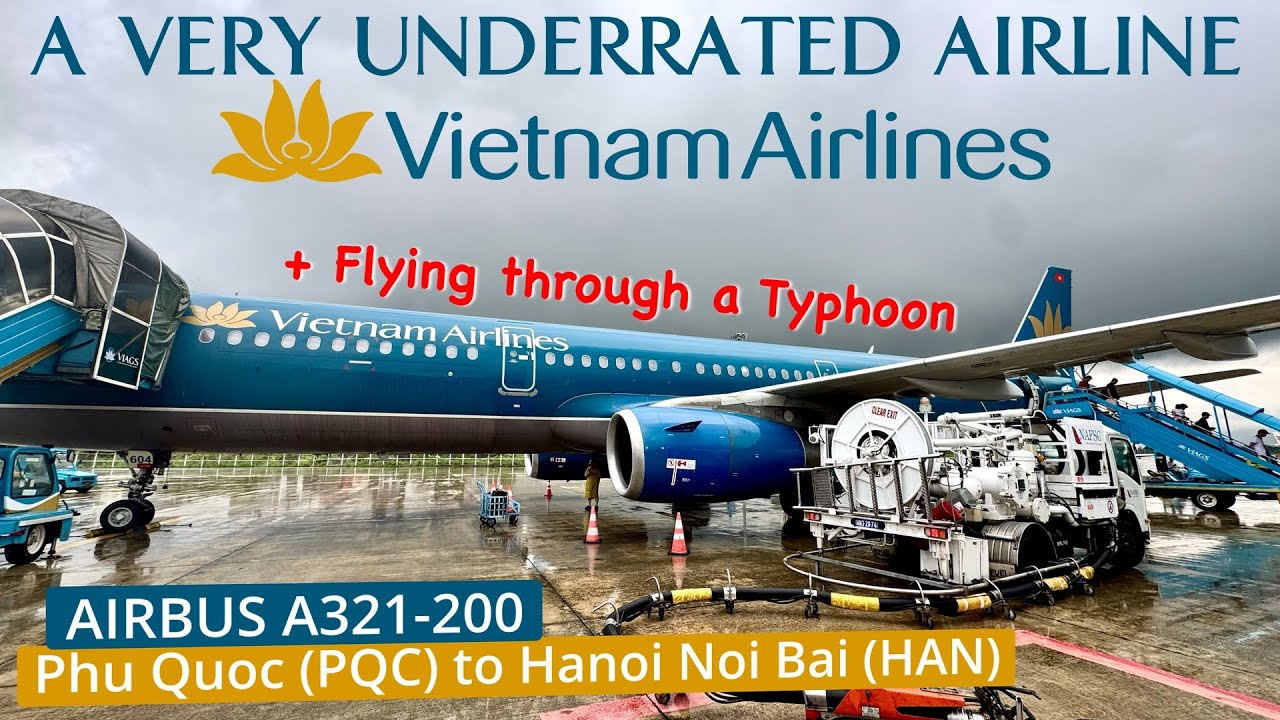 Vietnam Airlines Underrated Economy Class Review (Airbus A321-200) | Phu Quoc to Hanoi
