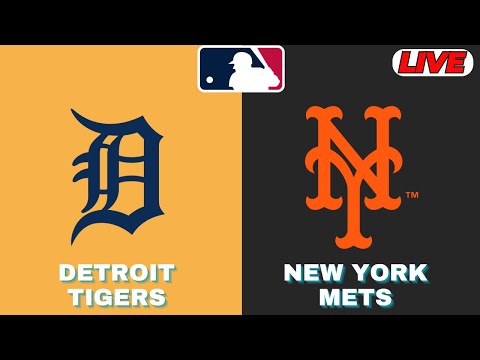 🔴LIVE : New York Mets Vs Detroit Tigers | MLB 2025 | MLB Live Baseball Score