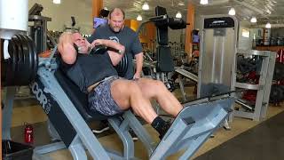 Dead-Stop Hacks & Goblet Squat Superset