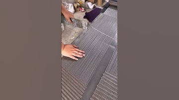 Steel wire mesh buckle making process #machine #goodtools #shorts