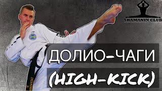 Долио-чаги/High-kick/Roundhouse kick