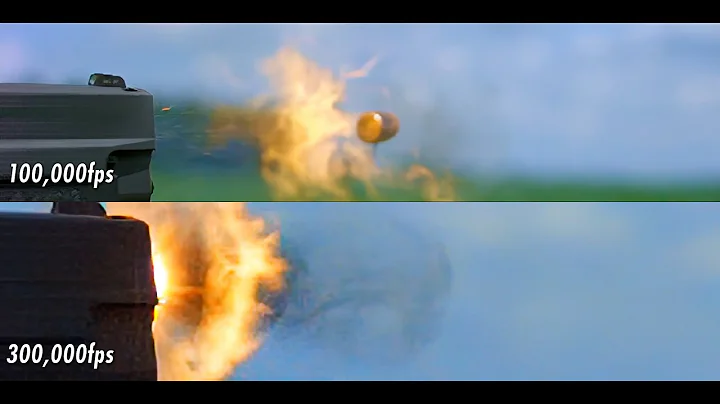 Ultra High-Speed Handgun! 300,000fps!