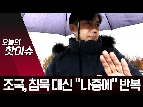 조국, 침묵 대신 “나중에” 반복…검찰 <strong>조서</strong> 열람은 ‘꼼꼼’ | 뉴스A