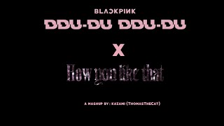 BLACKPINK - "DDU-DU DDU-DU" x "How you like that" Mashup?