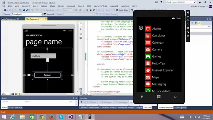 The Windows Phone Emulator couldn't start because they hypervisor isn't running