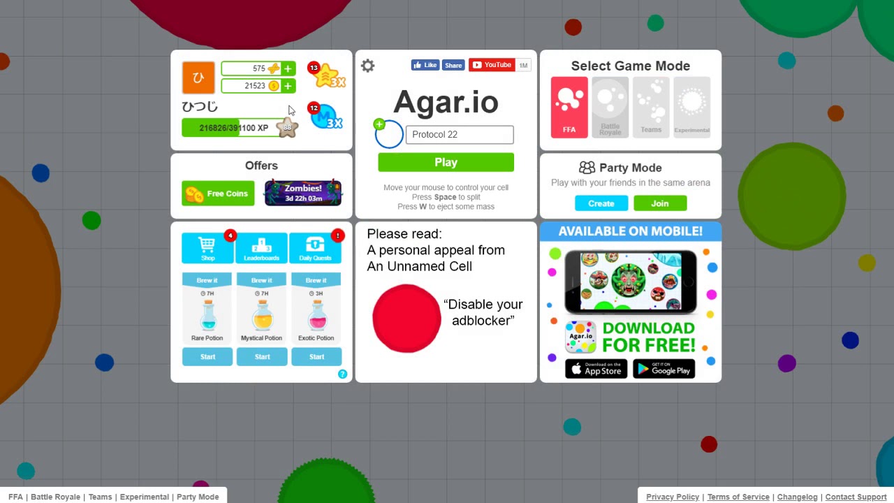 Como fazer o jogo Agar.io no Kodular - Yadaa HOW TO? 