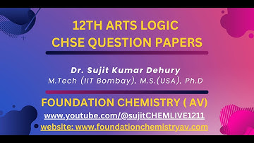 12TH ARTS LOGIC CHSE QUESTION PAPER