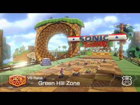 Green Hill Zone [Mario Kart 8 Deluxe] [Mods]