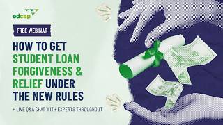 Thumbnail FREE WEBINAR: How to Get Student Loan Forgiveness & Relief Under the New Rules