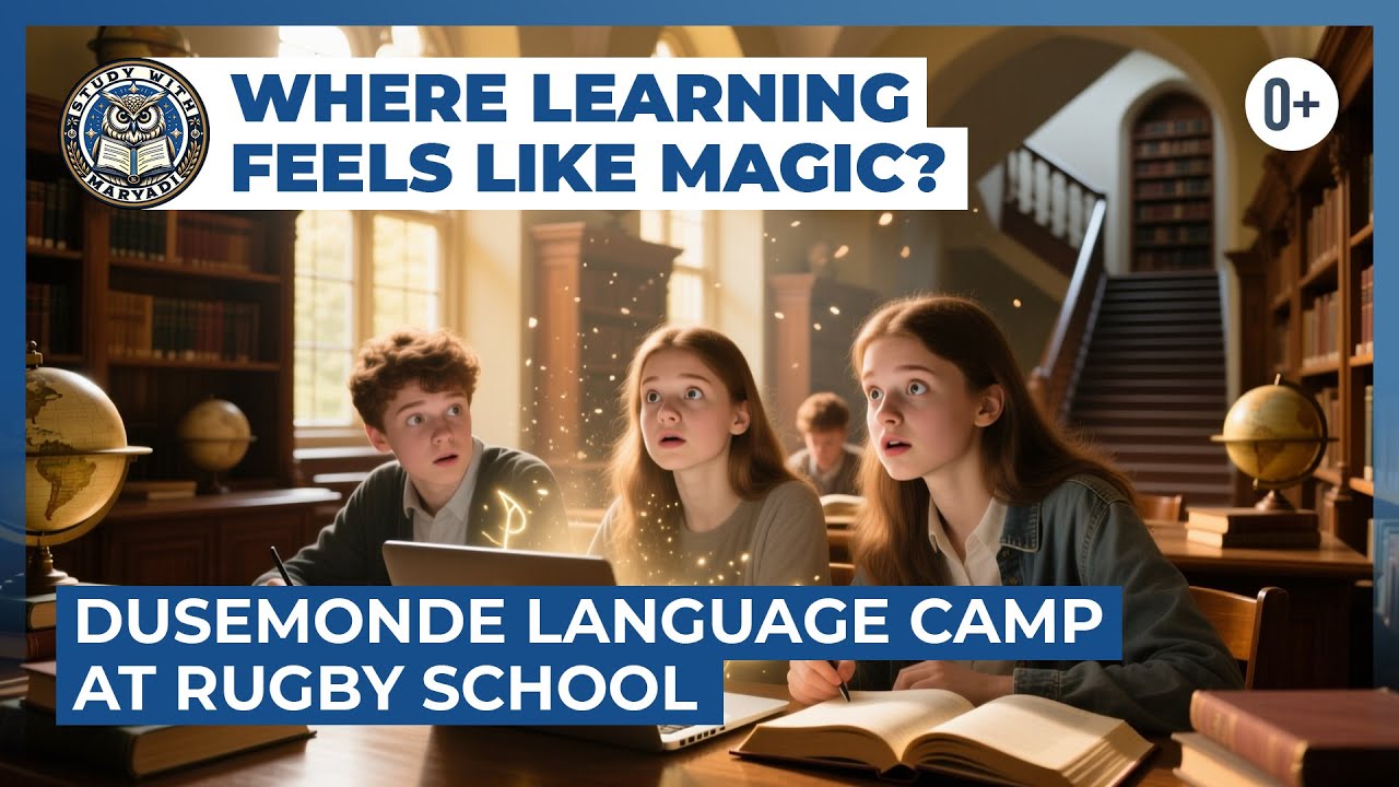 Летний языковой лагерь Дьюземаунд в школе Рагби / Экскурсия по кампусу знаменитой частной школы В...