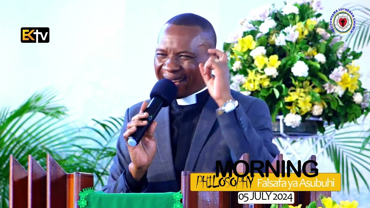 Nidhamu ya Wazo | Morning Philosophy | 5 Jul 2024 | Rev. Dr. Eliona Kimaro