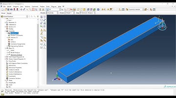Modal analysis and Harmonic analysis using Abaqus